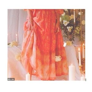 Spell and the Gypsy Love Story Maxi Skirt, XL NWOT